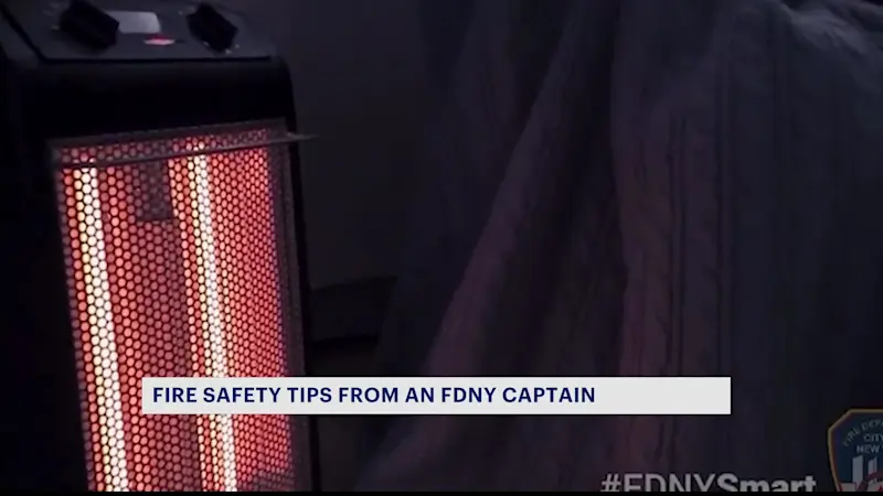 Story image: FDNY warns New Yorkers about dangers of space heaters