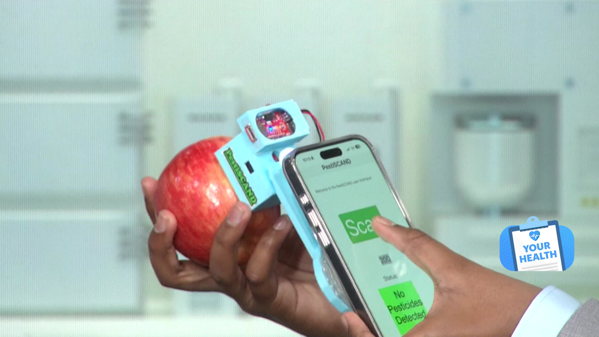 be Well: Young scientist wins prize with pesticide detector invention