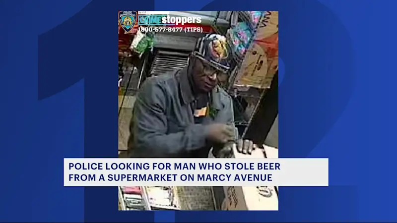 Story image: Man wanted for supermarket burglary in Bed-Stuy