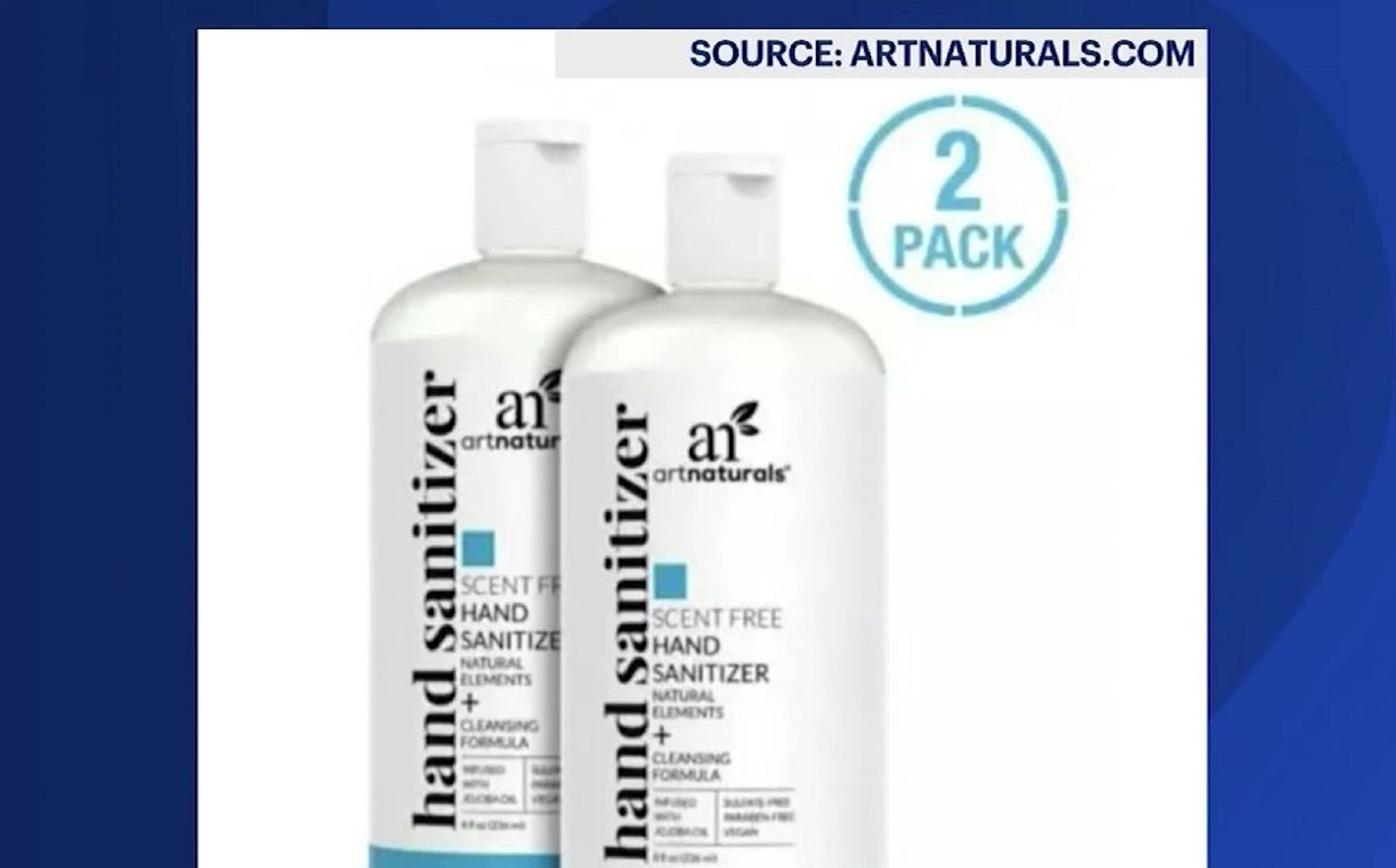 FDA warns consumers about cancercausing ingredient in 'ArtNaturals