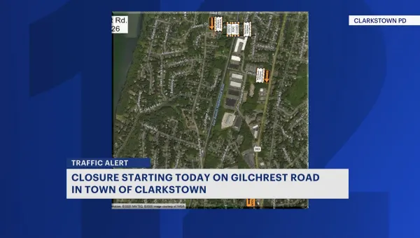Traffic Alert: Gilchrest Road closed for construction upgrades in Valley Cottage