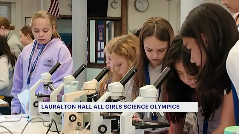 Story image: Women in STEM: Lauralton Hall hosts 20th annual Science Olympics