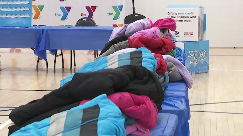 Story image: Rockland County YMCA partners with Subaru for coat drive