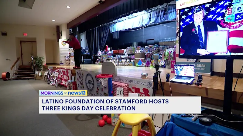Story image: Three Kings Day celebration in Stamford features music, dancing, and martial arts
