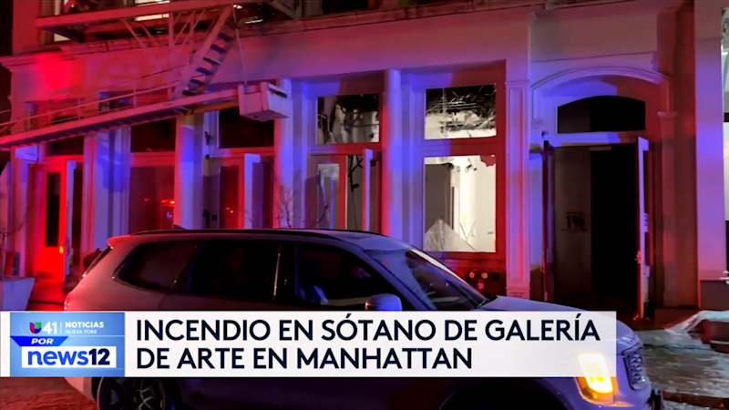 Story image: Univision 41 News Brief: Incendio en Manhattan deja a 2 bomberos heridos