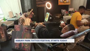 Annual tattoo festival held in Asbury Park