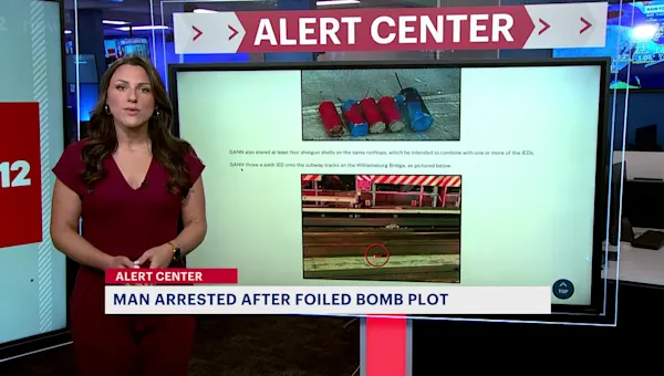 Inwood man arrested in foiled NYC bomb plot