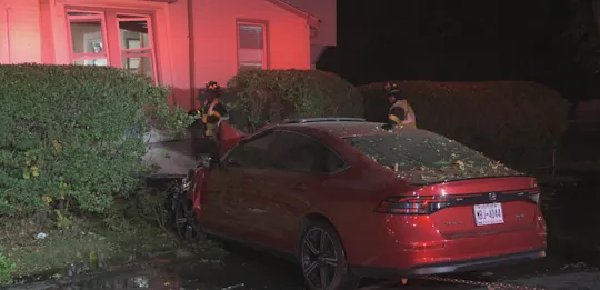 Car into assisted living facility