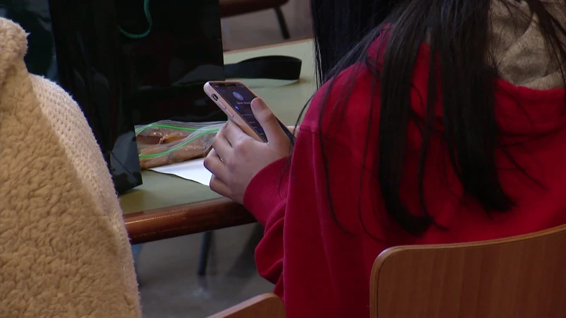 Story image: Gov. Hochul discusses proposal to ban cellphones in classrooms