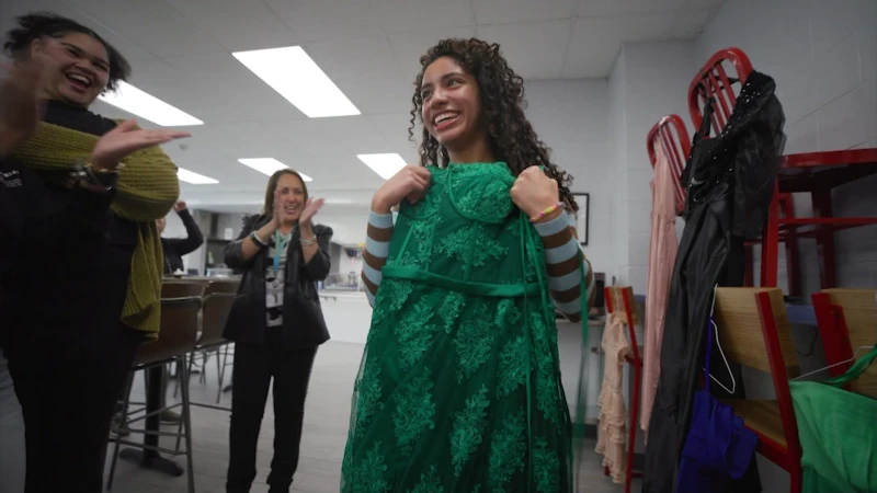 Story image: Kindness never goes out of style: Social media request helps provide prom dresses for kids with special needs