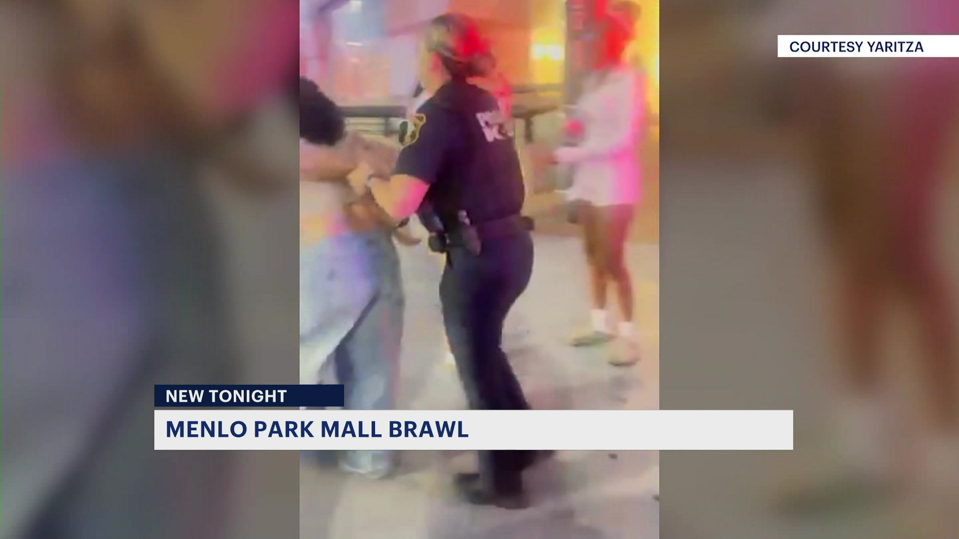 News 12 | New Jersey | Police Tiktok Meetup Leads To Menlo Park Mall Brawl