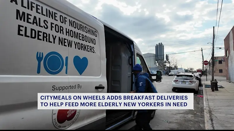 Story image: Citymeals on Wheels adds breakfasts to help feed more elderly New Yorkers