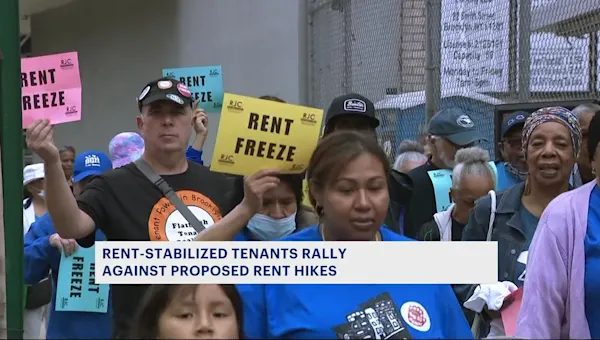 Rent-stabilized tenants rally against proposed increases