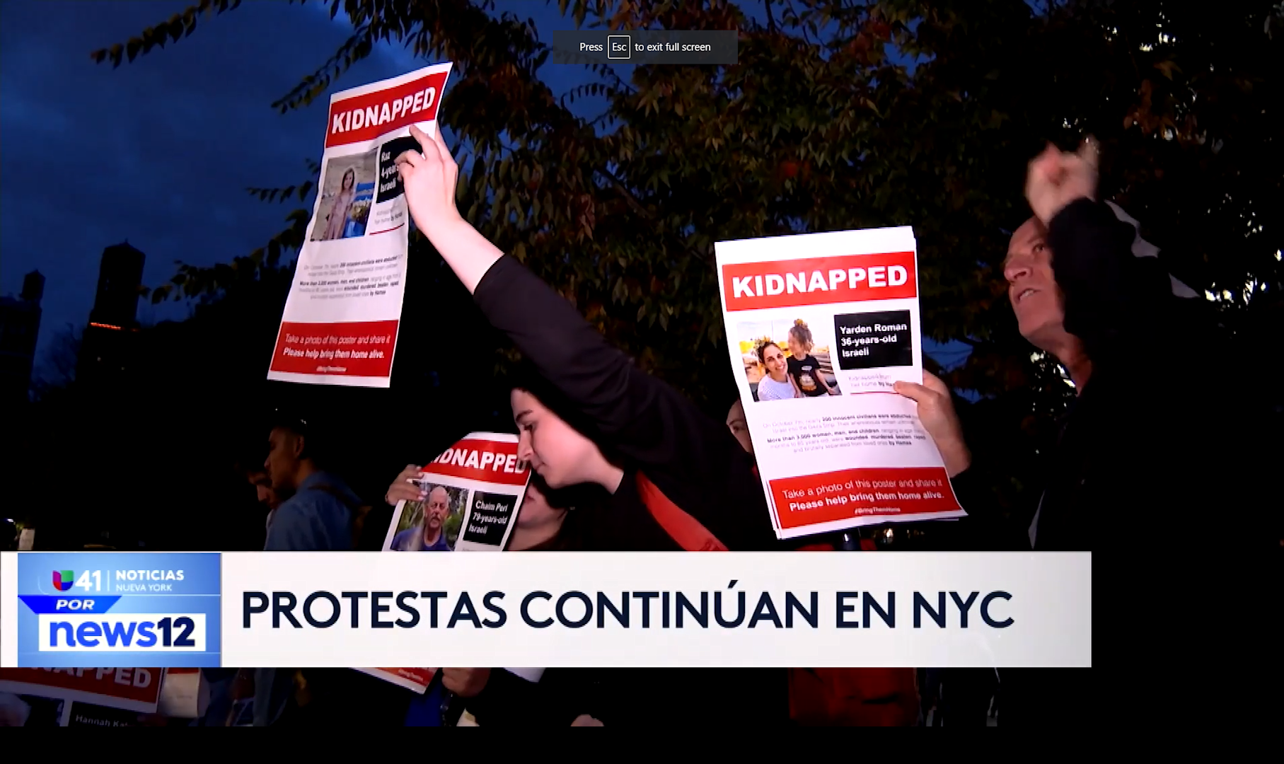 Univision 41 News Brief: Protestas continúan en NYC