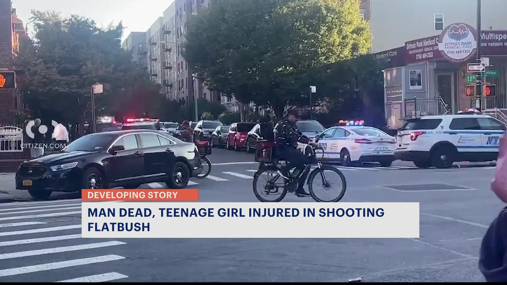 News 12 | The Bronx | Authorities: Man shot and killed, teenage girl ...