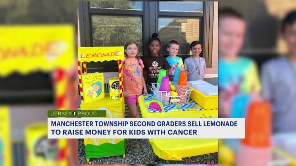 Jersey Proud: School kids sell lemonade to mark 20th anniversary of Alex’s Lemonade Stand Foundation