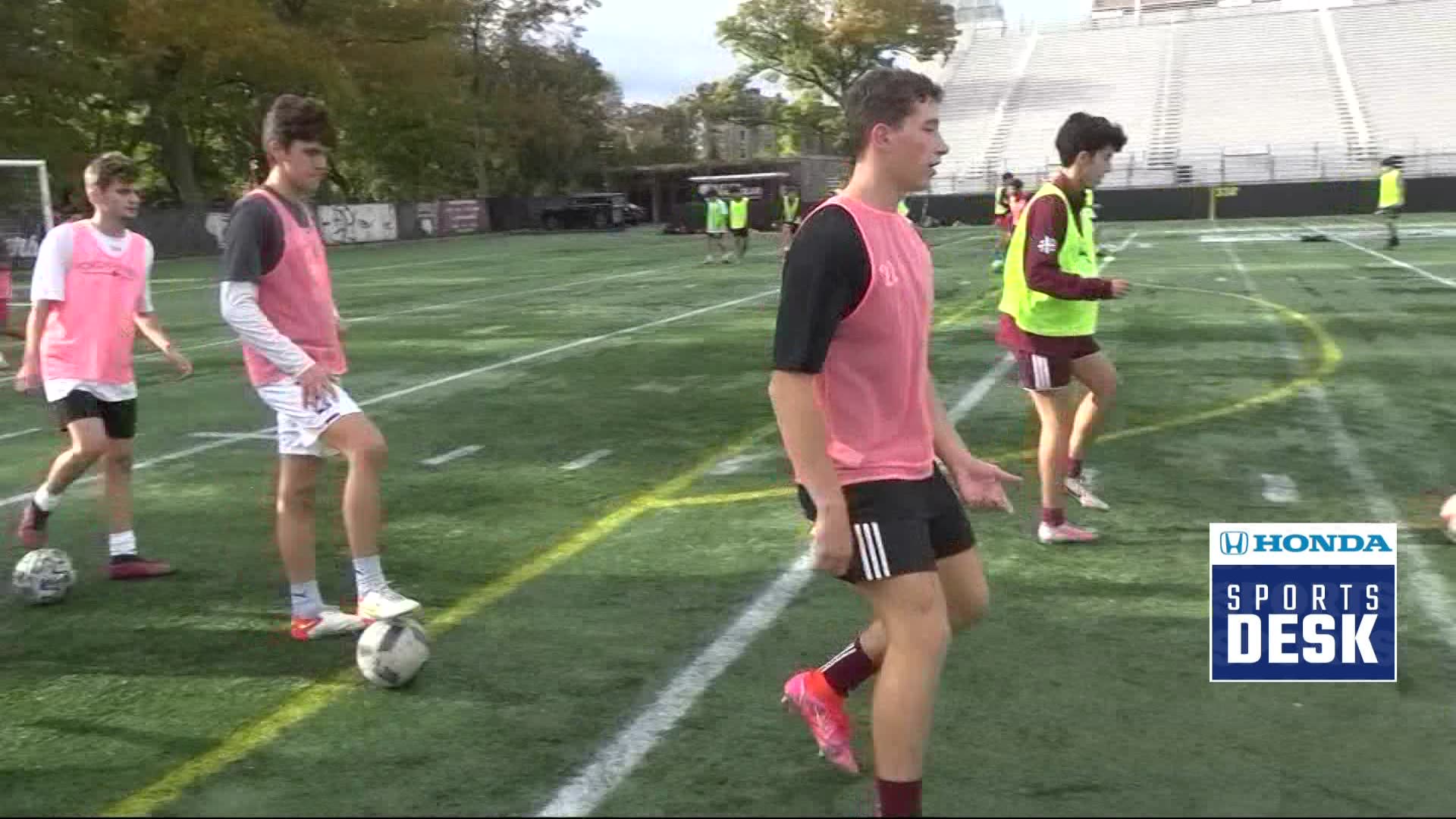 Fordham Prep soccer team looks ahead to quarterfinal match with eye on
