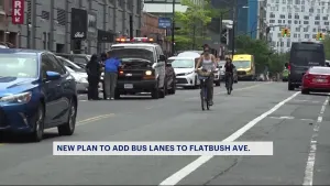 Parts of Flatbush Avenue may see new bus lane to speed up commutes