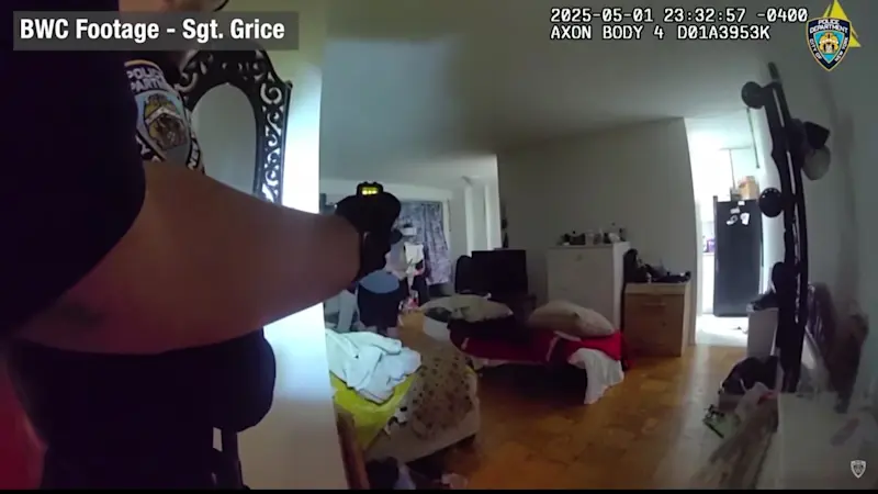 Story image: NYPD releases bodycam video from Pelham Bay police-involved shooting