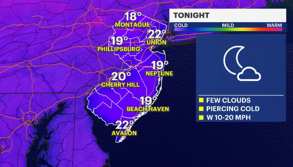 Story image: Punishing cold continues, tracking chance of snow for the weekend