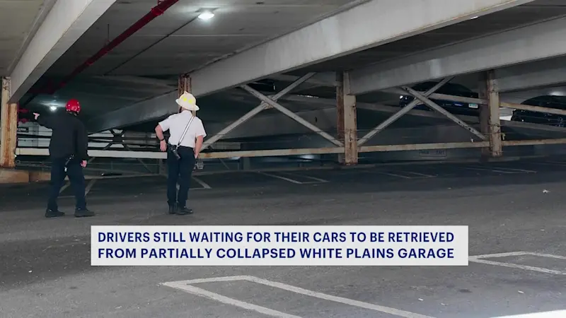 Story image: Some drivers remain without vehicles nearly a week following partial garage collapse