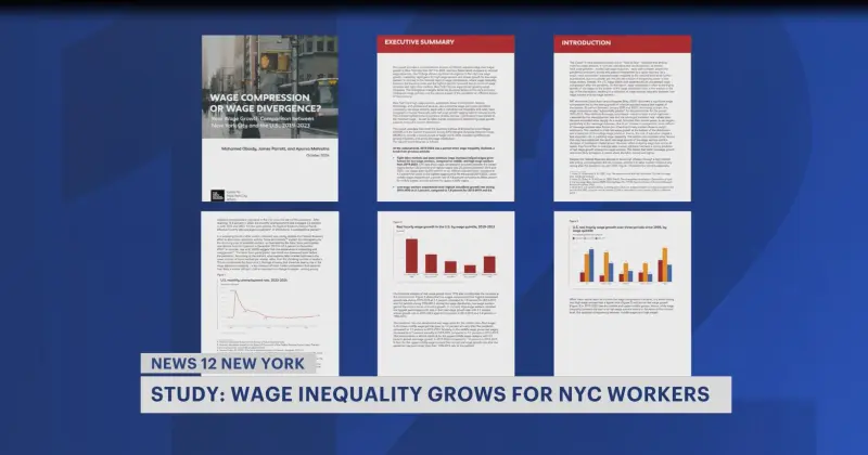 Story image: Study reveals growing wage gap between high- and low-income workers in NYC