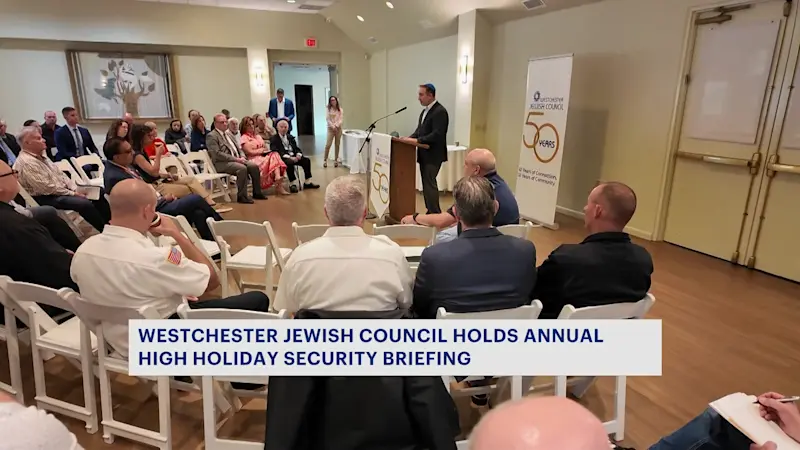 Story image: Annual security briefing held ahead of Jewish High Holidays