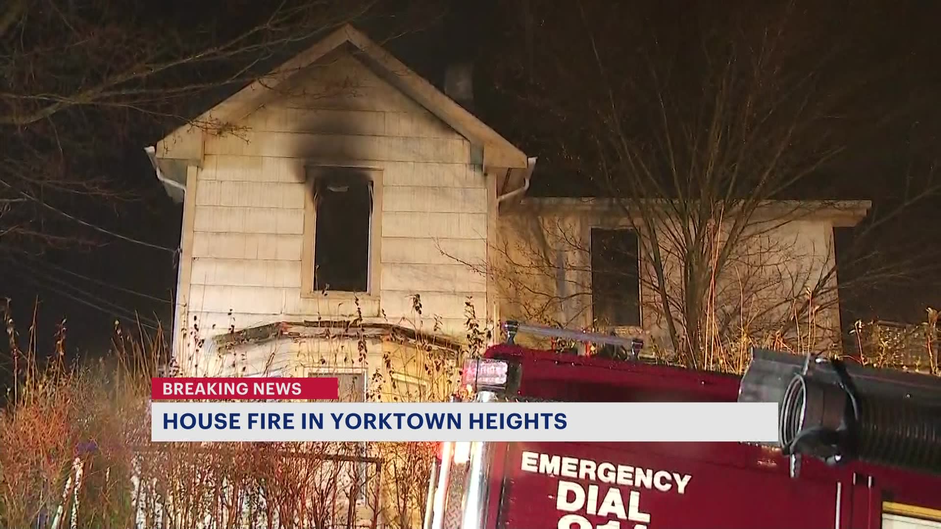 Officials: House fire breaks out in Yorktown Heights
