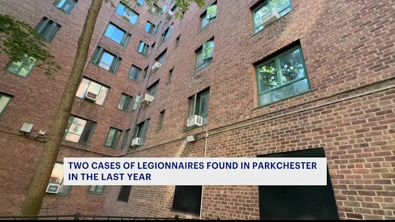 Story image: Legionnaires' outbreak reaches Parkchester; 2 cases confirmed in the past year