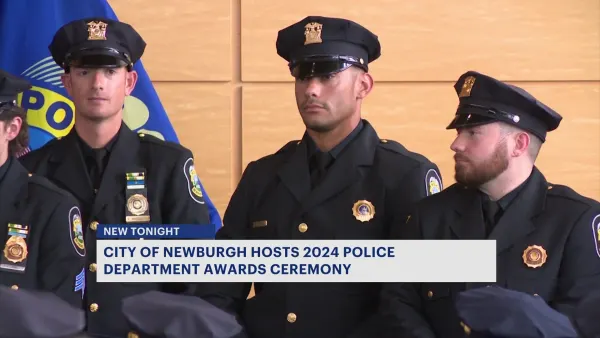 Newburgh hosts police department awards ceremony