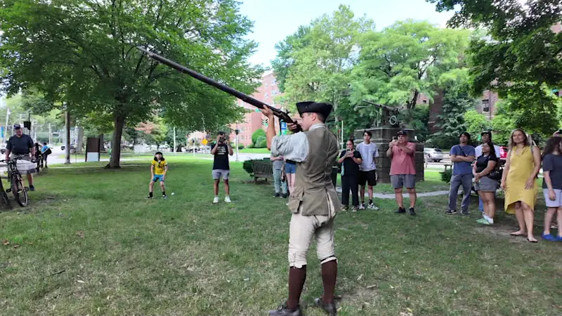 Story image: History comes alive: White Plains celebrates America's 250th anniversary