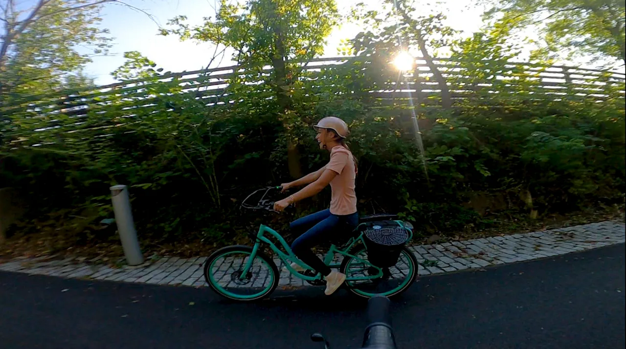 Biking the Cuomo Bridge