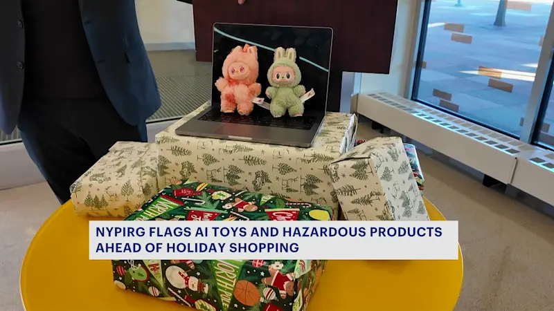 Story image: 'Trouble in Toyland' safety report warns parents about 2025 dangerous toys