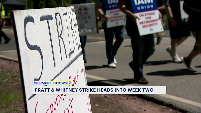 Pratt and Whitney strike enters second week as lawmakers join picket line