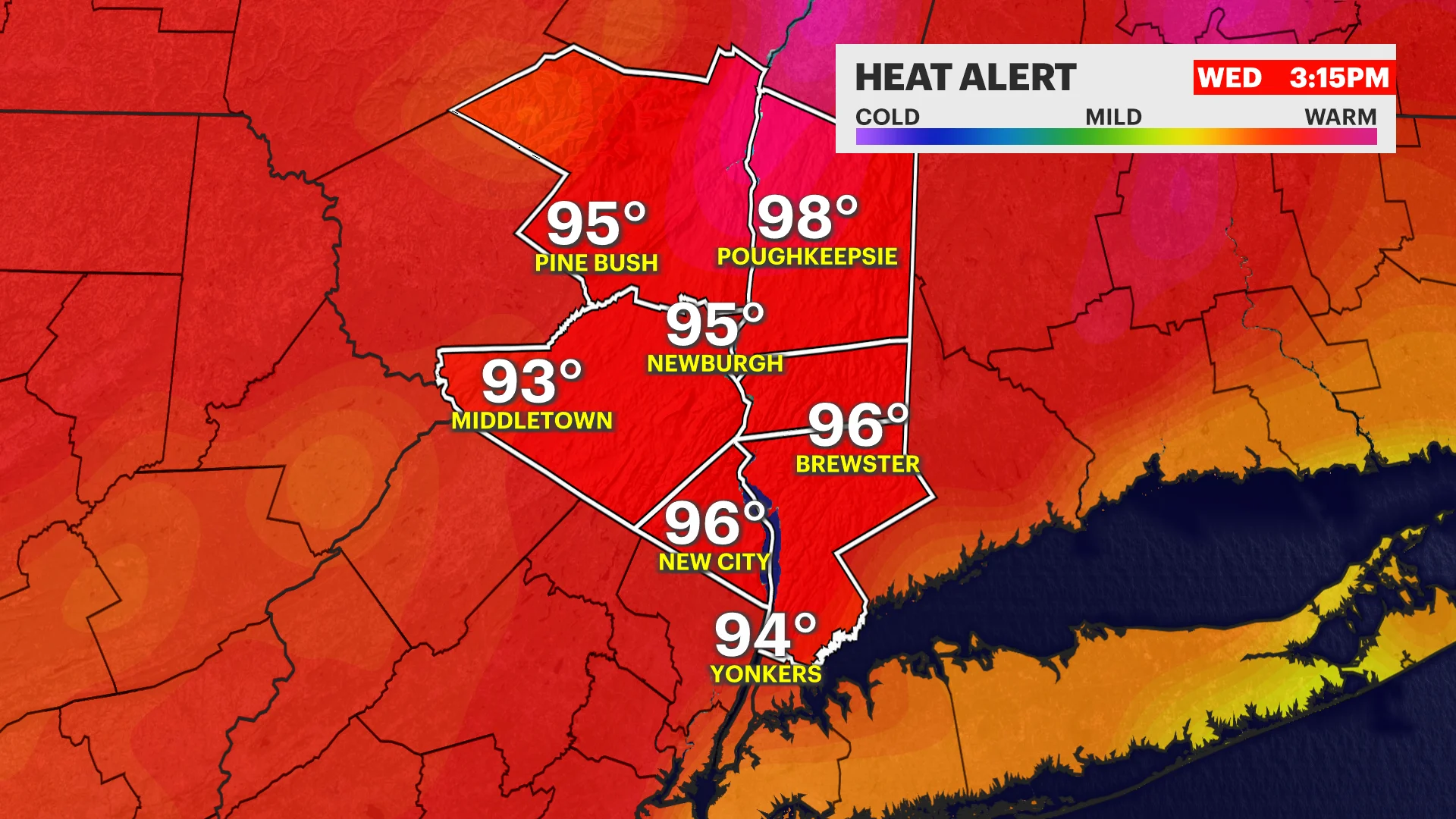 HEAT ALERT: Extreme heat moves in Tuesday and could last until next week