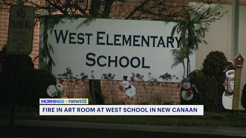 Story image: Officials: No school at West Elementary School in New Canaan today following fire