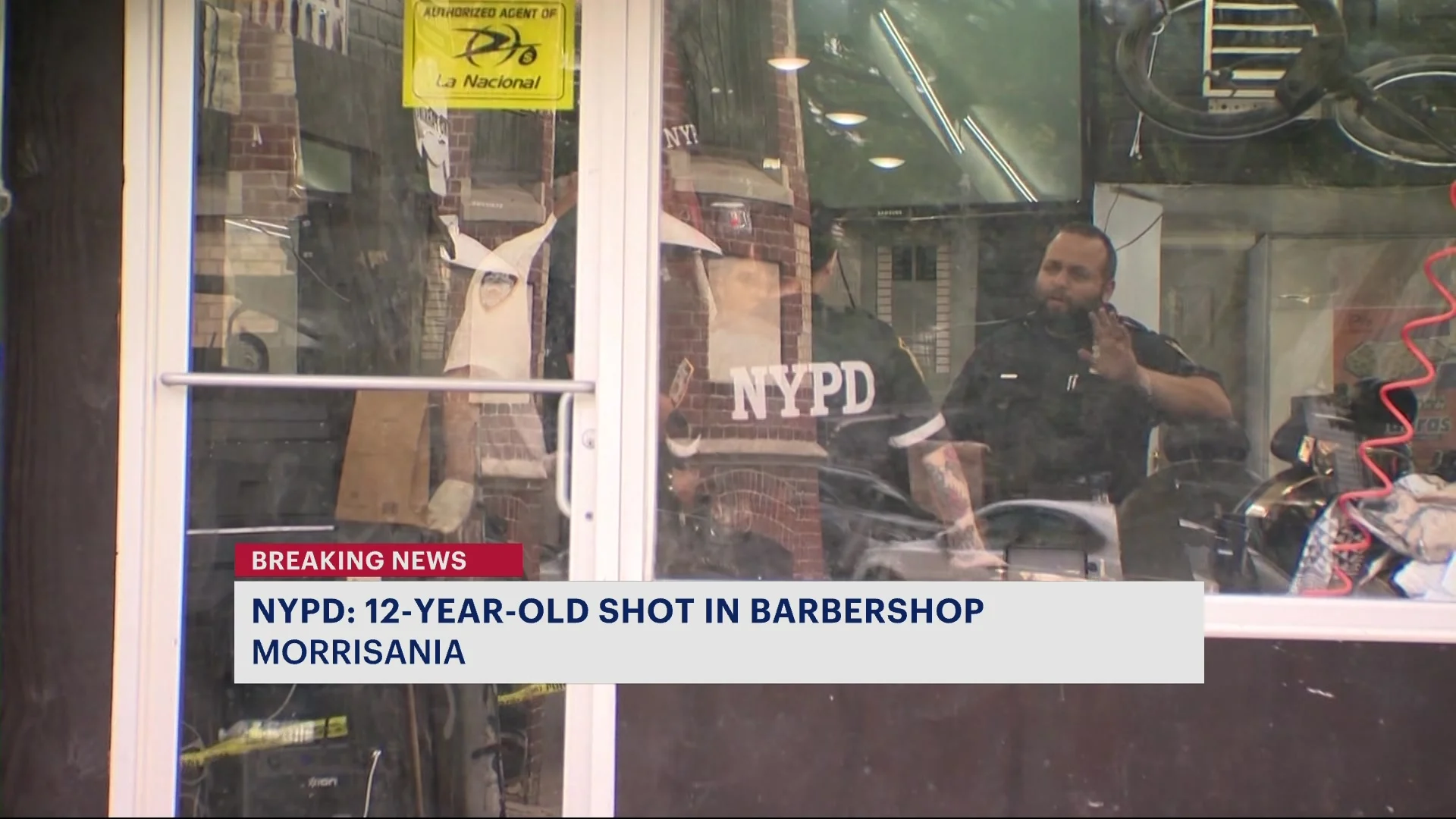 NYPD: 12-year-old boy shot in Morrisania barbershop