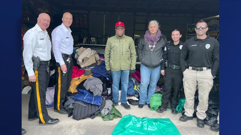 Story image: Jersey Proud: Evesham police organize winter coat drive