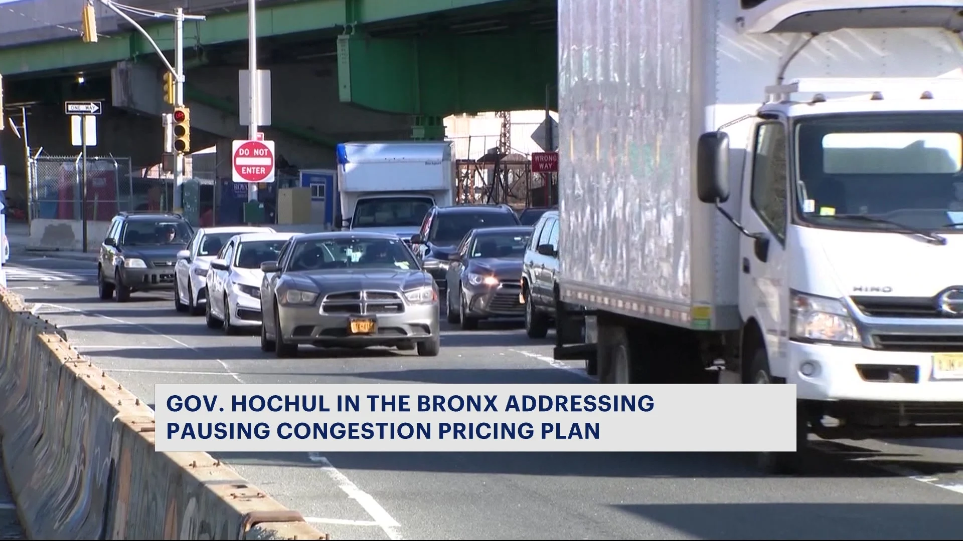 Gov. Hochul weighs in on congestion pricing pause