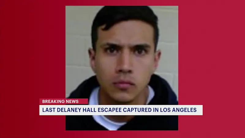 Story image: FBI: 4th detainee who escaped Newark ICE facility captured in Los Angeles