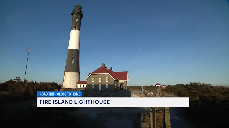 Story image: Take a trip with the family for the day to visit the Fire Island Lighthouse