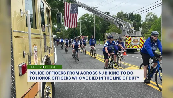Jersey Proud: Hundreds of police officers embark on Police Unity Tour