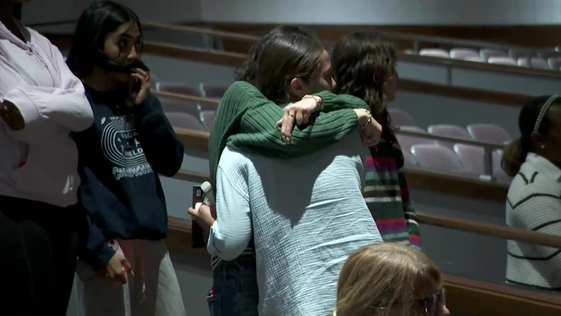 Story image:  Suffolk schools come together to pray for victims of West Babylon crash