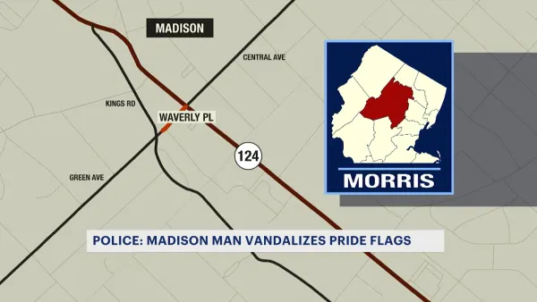 Town officials: Madison man accused of vandalizing Pride flags in town
