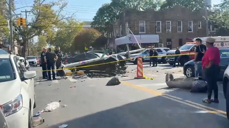 Story image: Pedestrian struck in East New York crash