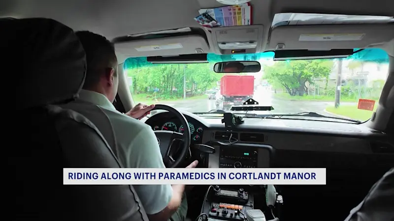 Story image: News 12 rides along with Cortlandt-Peekskill Regional Paramedics