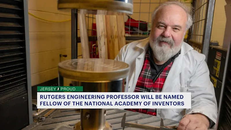 Story image: Jersey Proud: Rutgers professor named a fellow of the National Academy of Investors