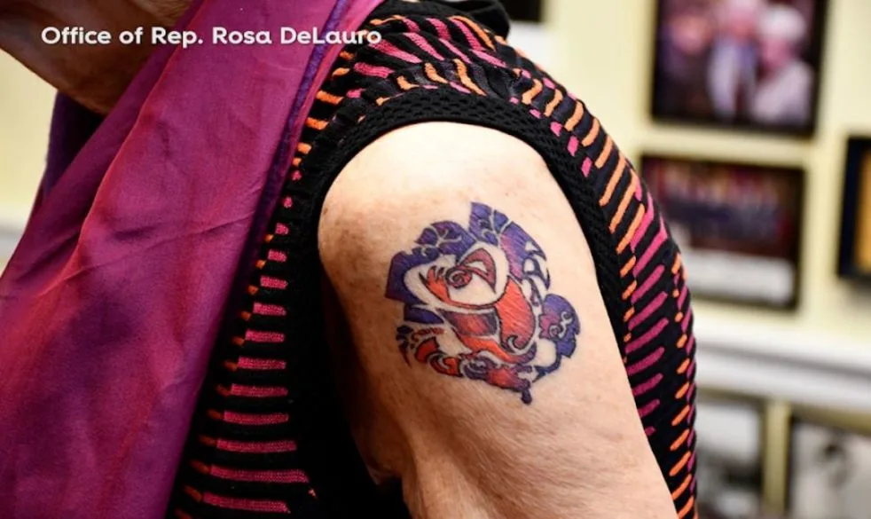 Rosa DeLauro Tattoo