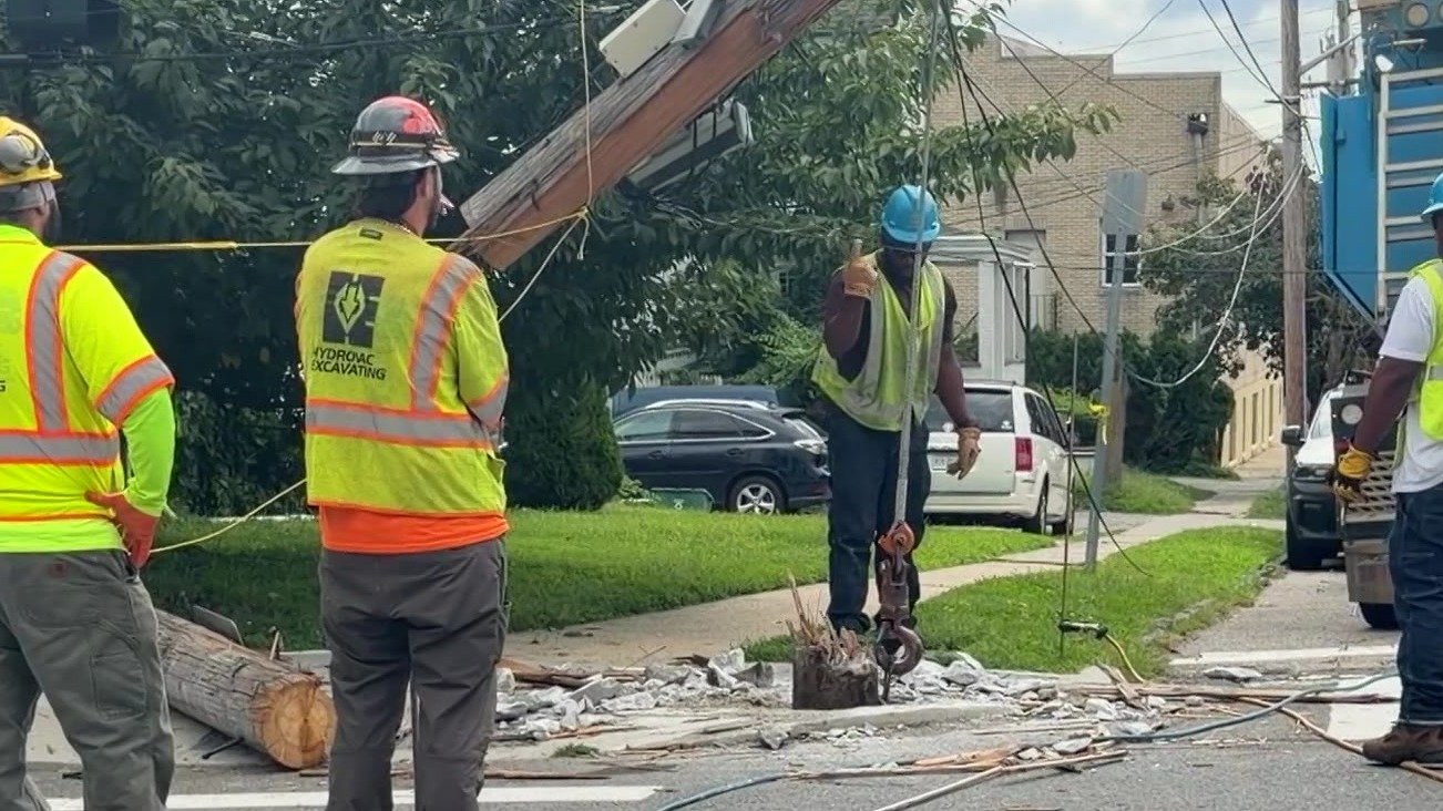 Crash into utility pole leaves 58 homes without power in Port Chester