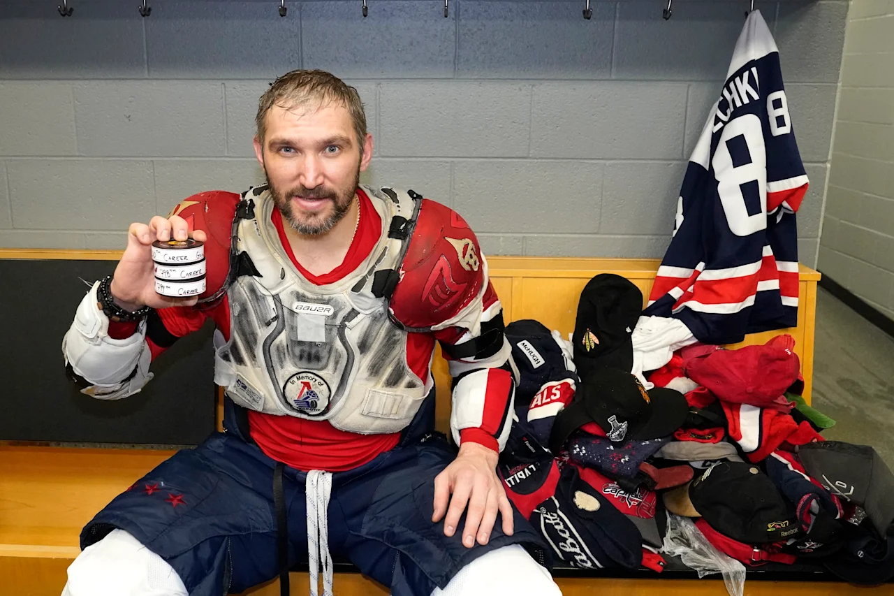Alex Ovechkin 800 goals
